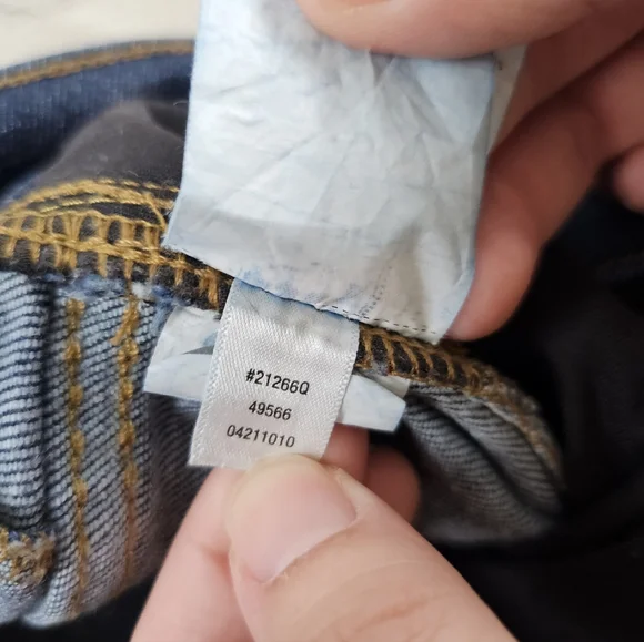 Spanx Shape EveryWear FLARE Raw Indigo Jeans Womens 1X Pull On Stretch - Picture 5 of 11